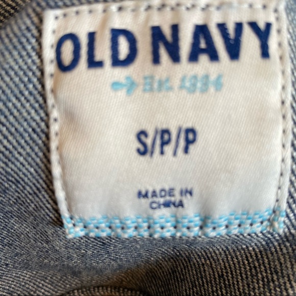 Old Navy dark denim truckers jacket. Size Sm. EUC - Picture 7 of 7